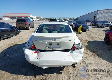 2009 Honda Accord 2.4 Ex из США, поврежденный, VIN 1HGCP26779A183012